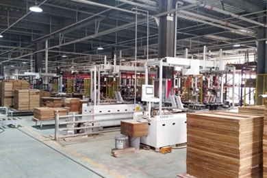 HF Cabinet/Closet Door Assembly Machine Scene
