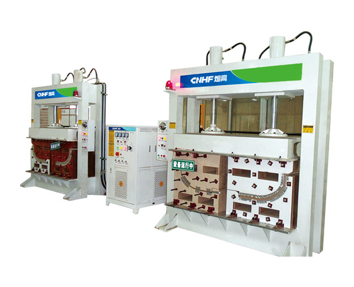 One-drive-two HF(RF) Hot Press Machine For Wood Bengding & Forming(One-direction) 2