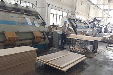 HF board joining and frame joining machine scene in Vietnam