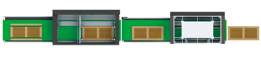 Flexible Pass-Through Type Framing Machine