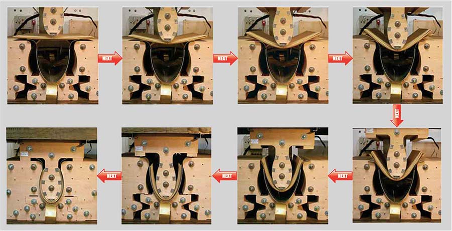 HF(RF) Hot Press Machine For Wood Bengding