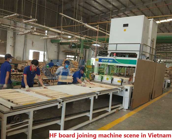 HF(RF) Vertically Lifting Joining Machine For Wooden Board ( Crawler Type )